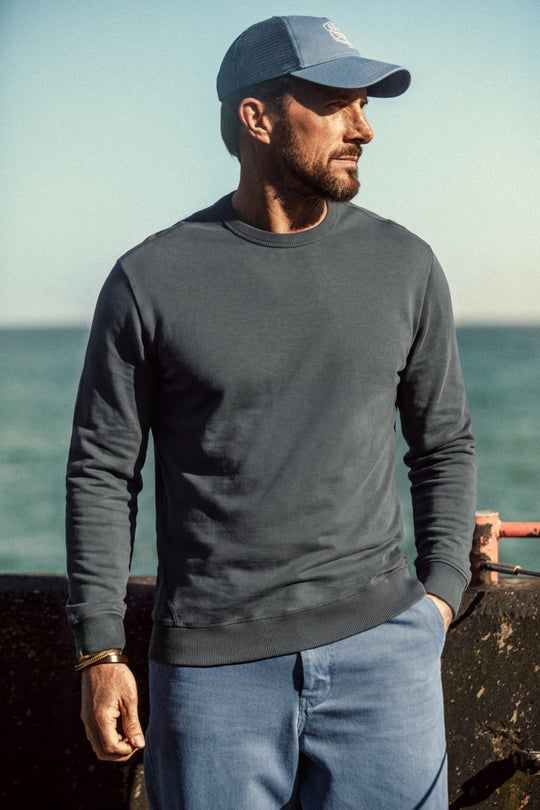 Iron Gate Heavy Jersey Top Grey