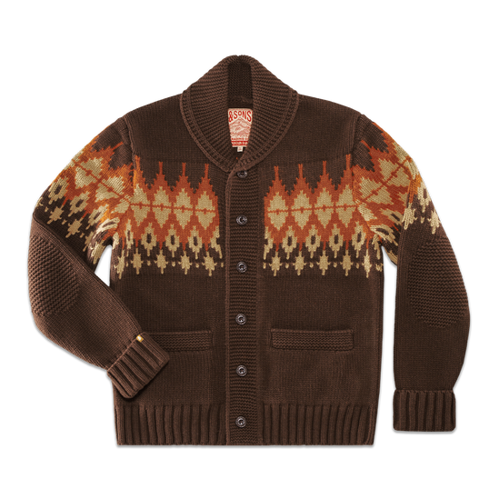 Larsen Cardigan Brown