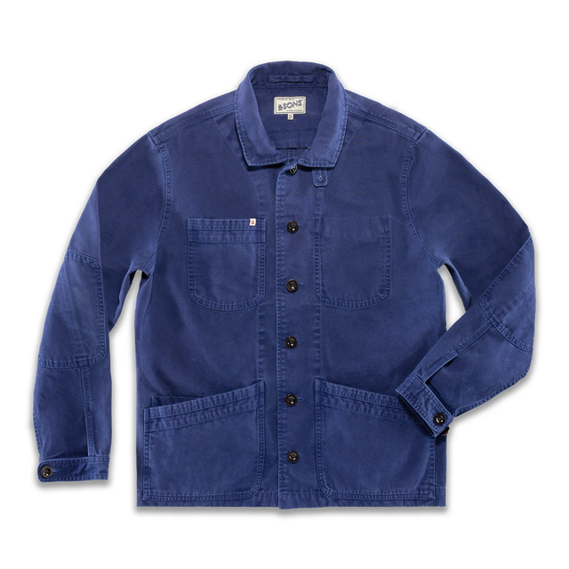 Hirst Chore Jacket Navy | Mens Chore Jacket | &SONS