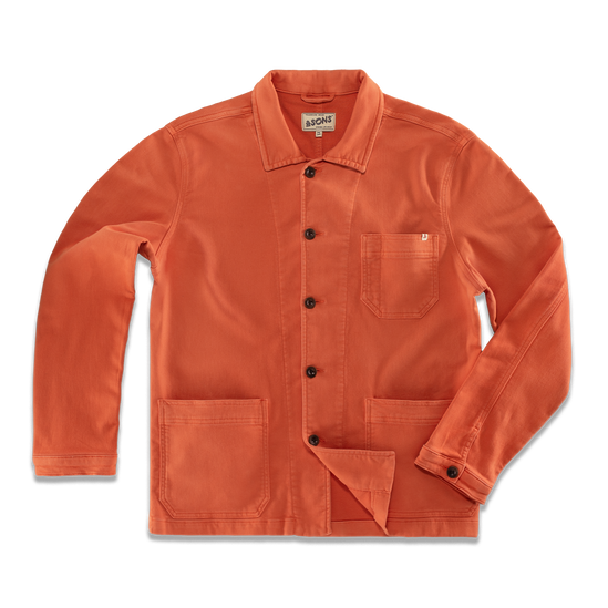 Red Bolt Chore Jacket
