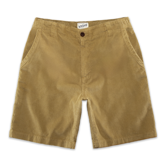 Utah Cord Shorts Light Tan