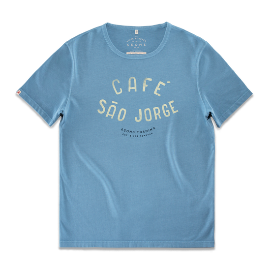 CAFE Boxer T-Shirt Blue