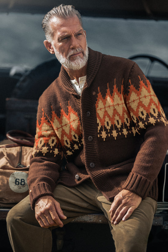 Larsen Cardigan Brown