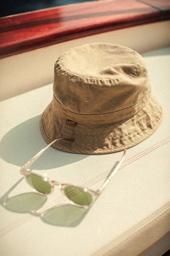 Drew Bucket Hat Tan