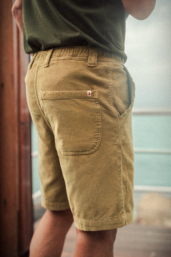 Utah Cord Shorts Light Tan