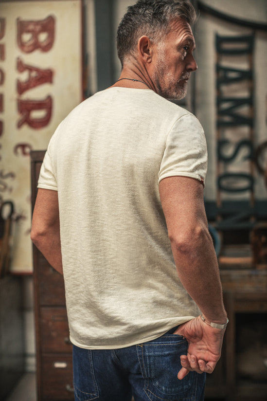 Bianco Knitted T-Shirt Raw