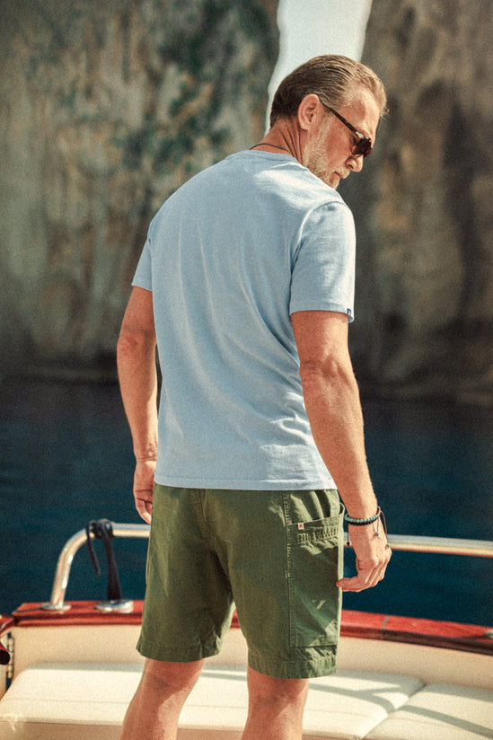 Element Natural Dye T-Shirt Ice Blue