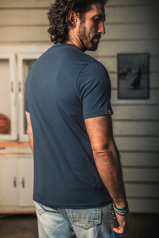 &SONS Essentials T-Shirt Navy