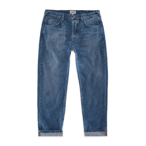 Jenson Straight Fit Jean Mid Wash | Mens Jeans | &SONS