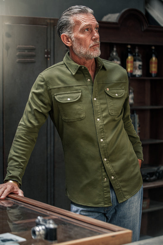 Sunday Shirt Army Green