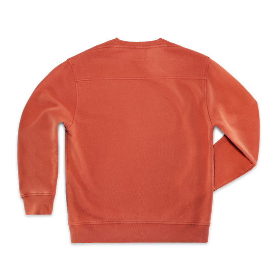 Rosso Back Yoke Sweatshirt Red