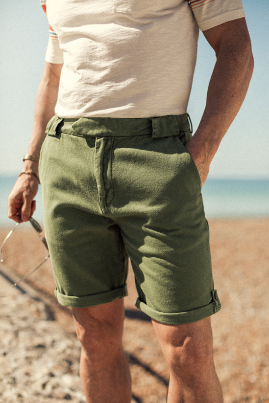 Virgil Chino Shorts Army Green