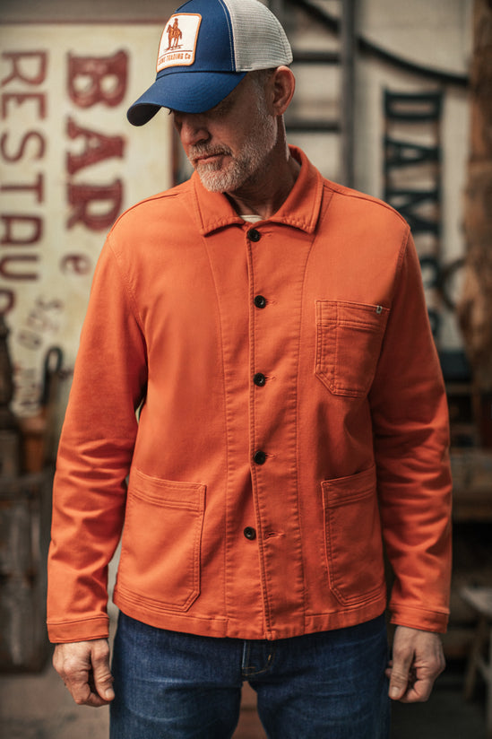 Red Bolt Chore Jacket
