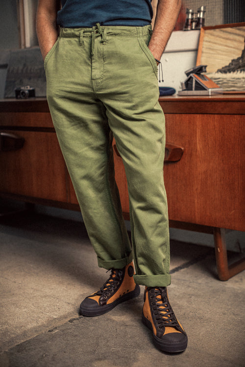 Carson Pant Green | Mens Casual Pant | &SONS
