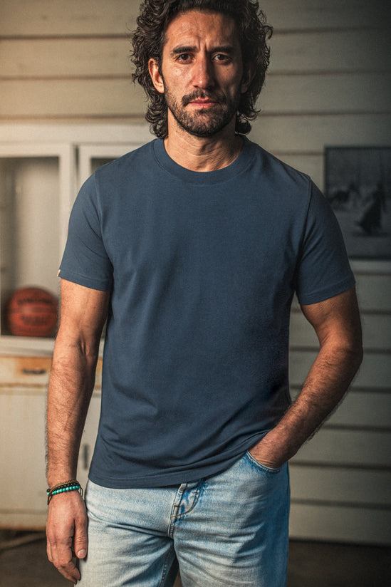 &SONS Essentials T-Shirt Navy