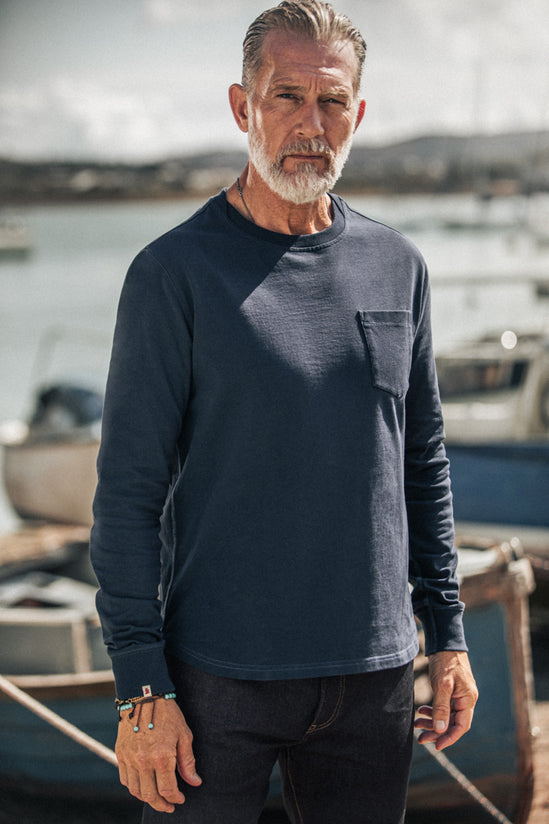 Weldon Longsleeve Top Navy