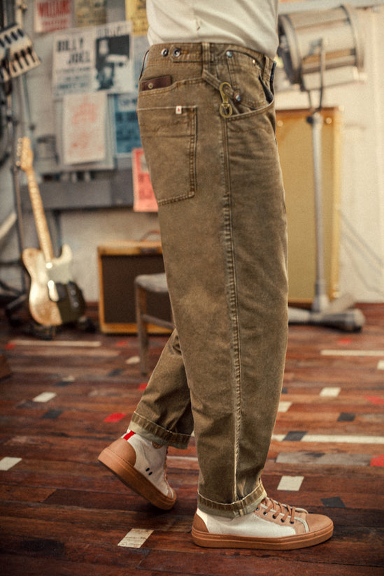 Oker Five Pocket Trousers Tan