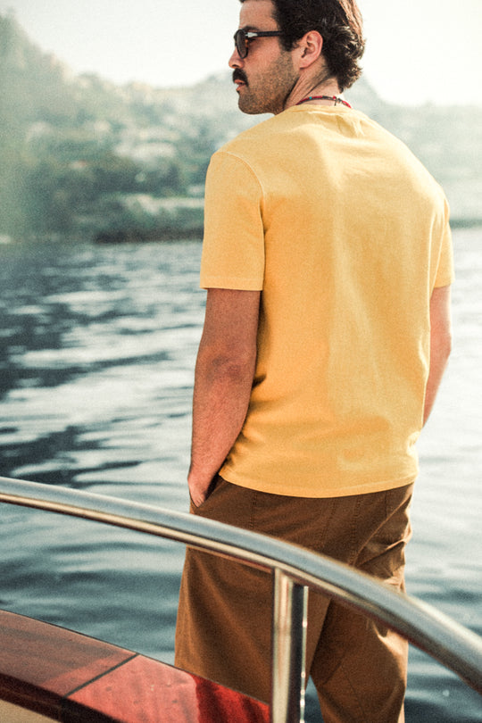 Element Natural Dye T-Shirt Sun Yellow