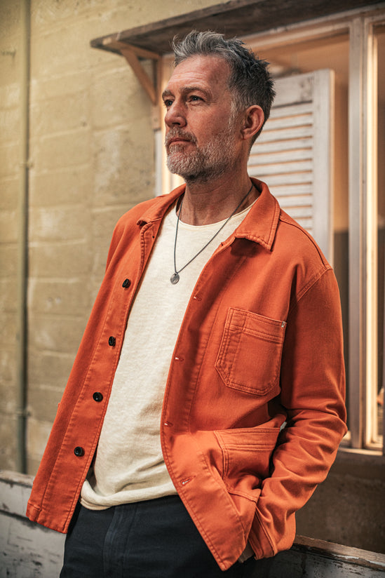 Red Bolt Chore Jacket