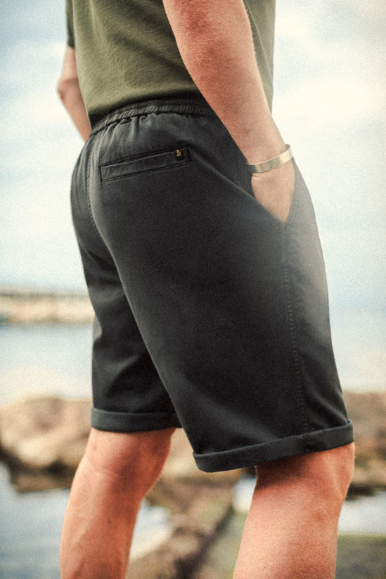 Orta Bermuda Shorts Washed Black