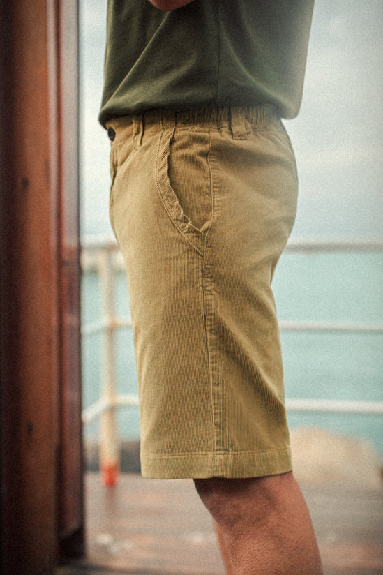 Utah Cord Shorts Light Tan