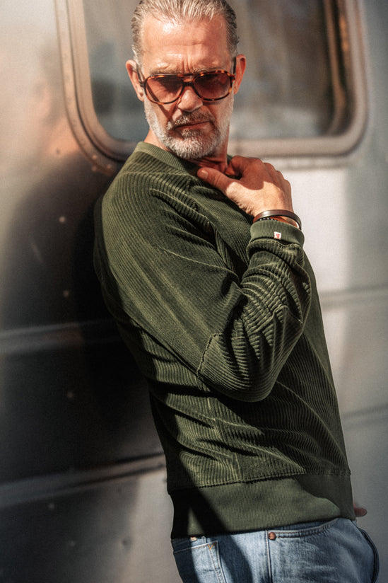 Masset Corduroy Sweatshirt Green