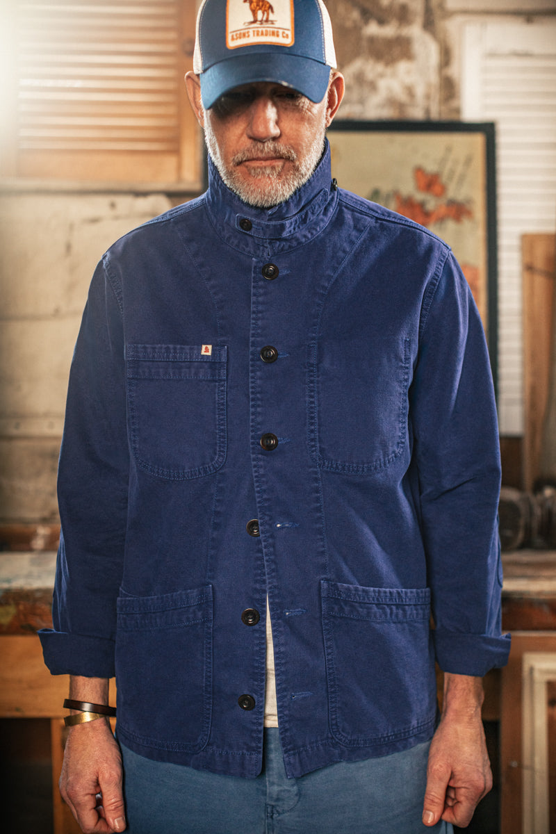 Hirst Chore Jacket Navy | Mens Chore Jacket | &SONS