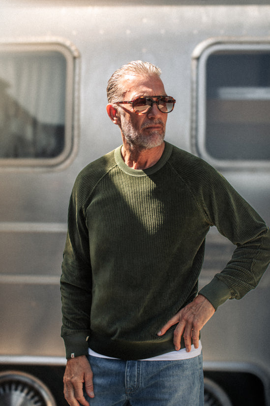 Masset Corduroy Sweatshirt Green