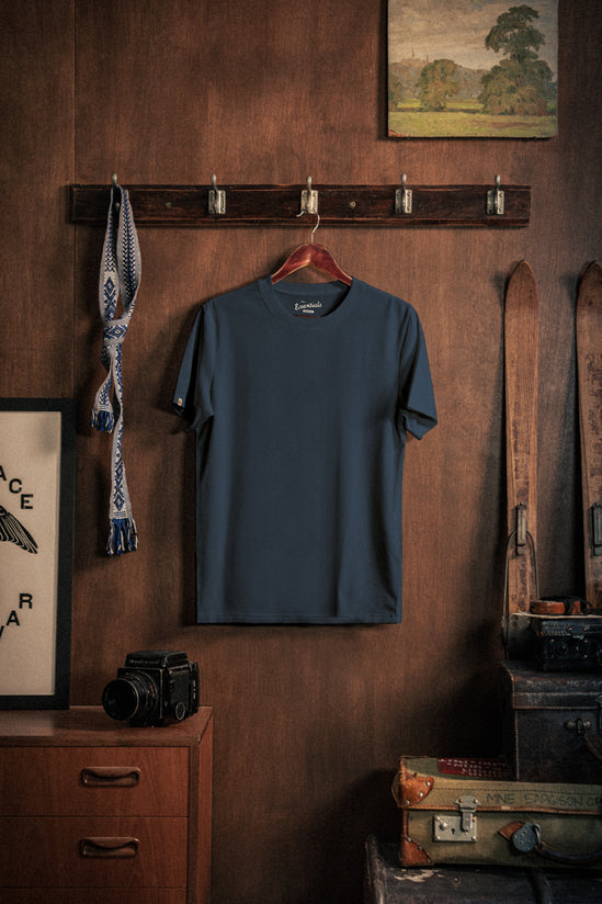 &SONS Essentials T-Shirt Navy