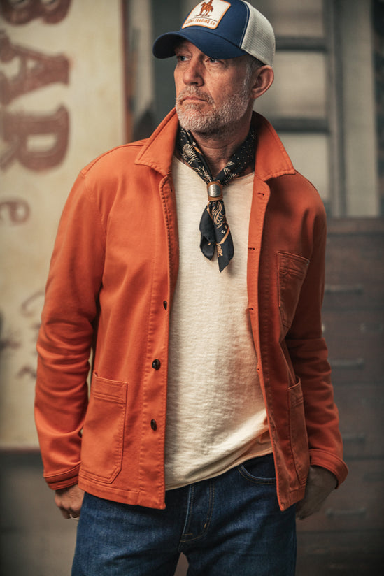 Red Bolt Chore Jacket