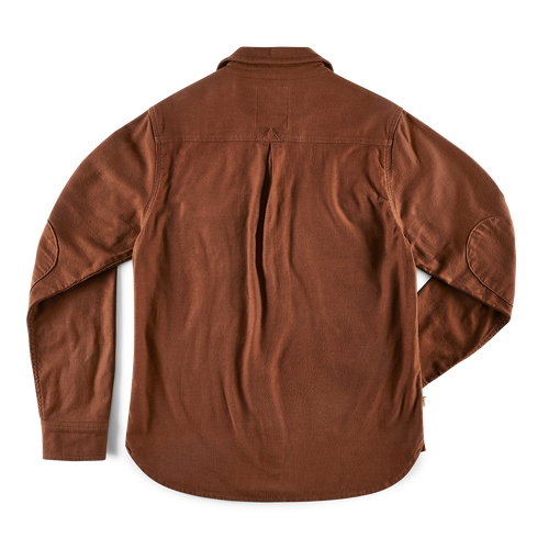 &SONS Lichen Moleskin Shirt Brown