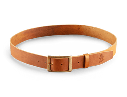 &SONS Tan Leather Belt