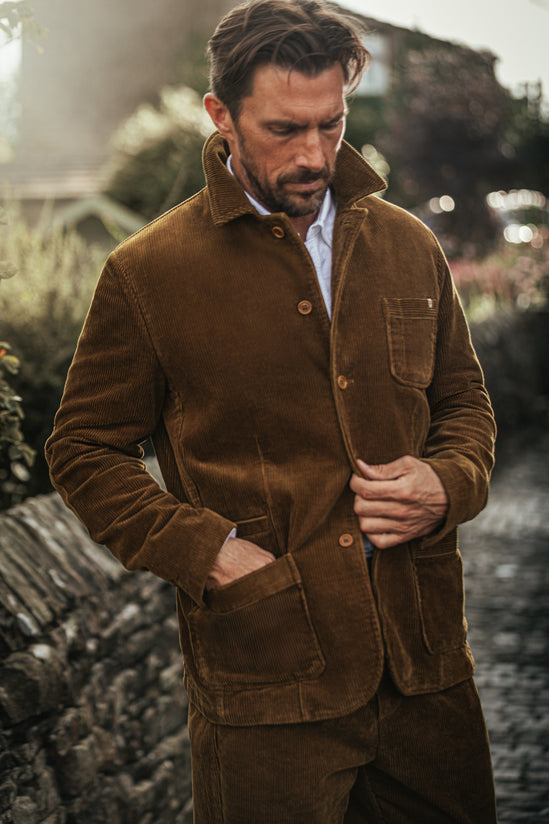 Montgomery Cord Blazer Brown