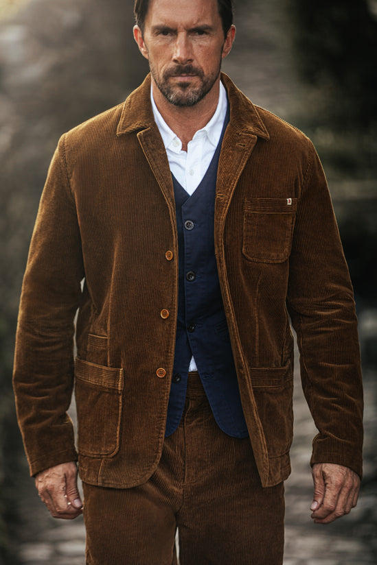 Montgomery Cord Blazer Brown