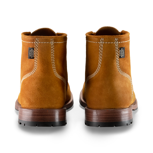 Alexander McQueen Men’s Suede Chukka Boots - Tan Alexander McQueen Tan Suede Lace-Up Boots Alexander McQueen main image 4