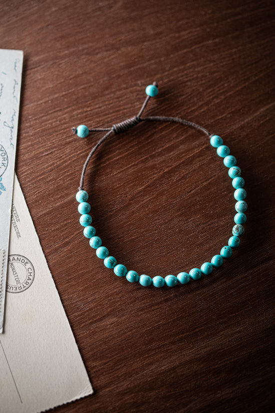 Calm Bead Bracelet Turquoise