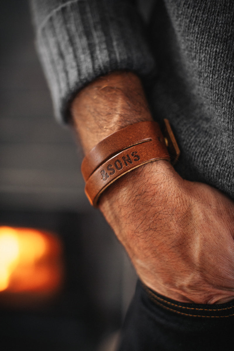 07SS Number (n)ine Double leather bangle 【公式通販】
