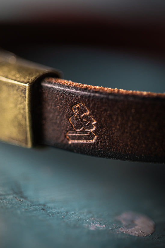 Smith Leather Bracelet Brown