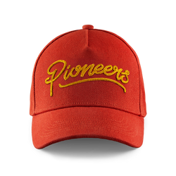 Pioneer Embroidered Cap Vintage Red