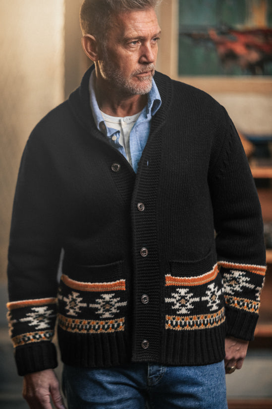 Homestead Cardigan Charcoal