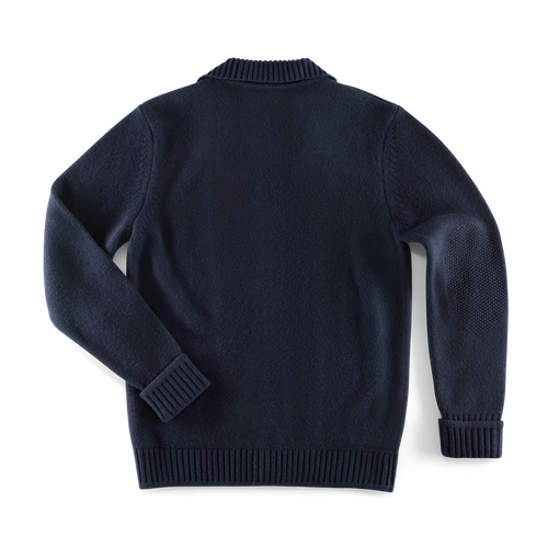 Saint Collar Cardigan Navy
