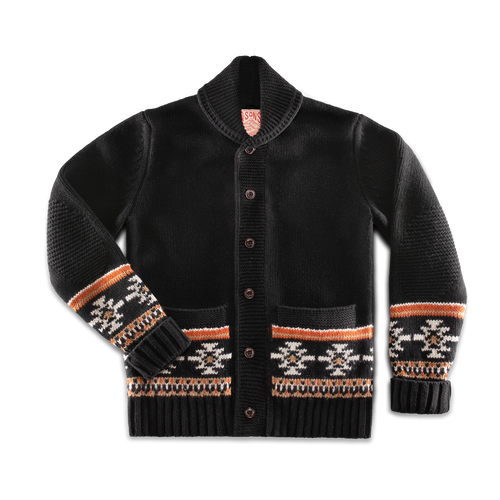 Homestead Cardigan Charcoal | Men's Cardigans | &SONS