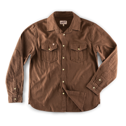 Coast Long Sleeve Shirt Brown