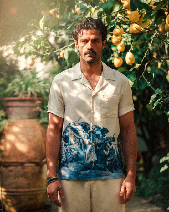 Rogue Babel Silk Shirt Off White