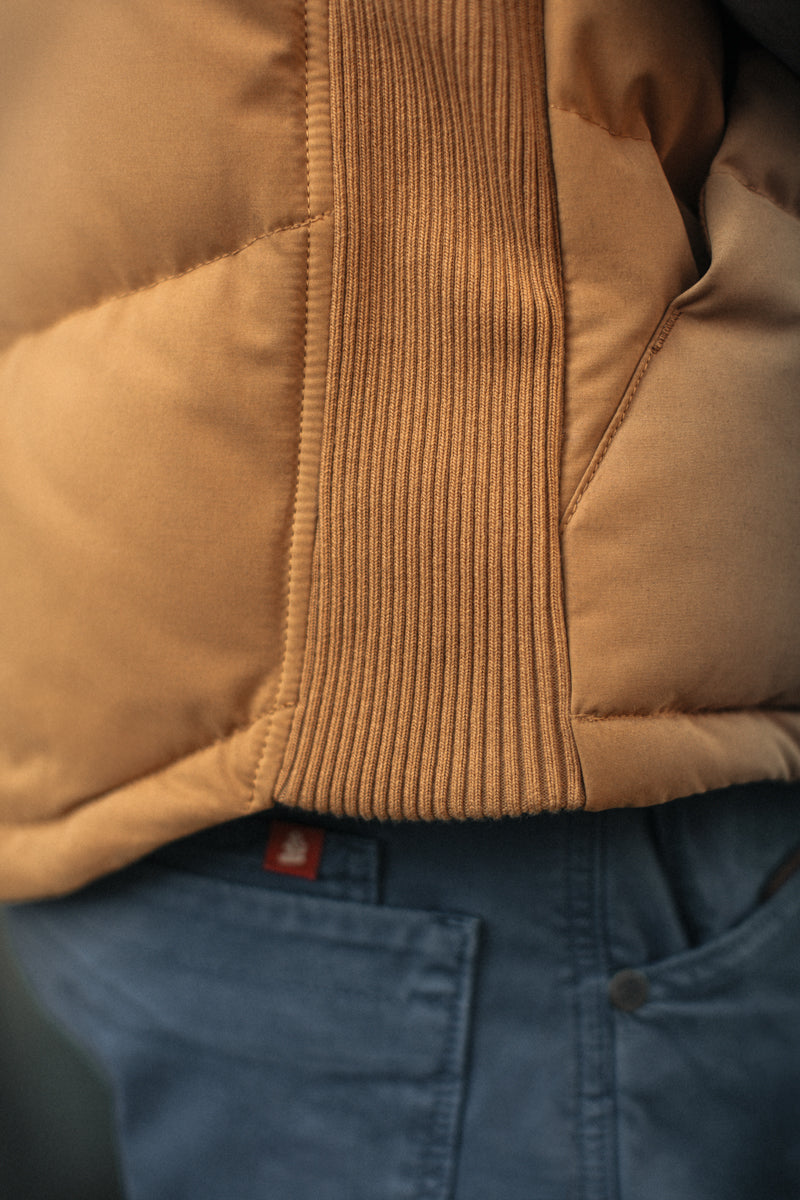 【GIANNETTO】Linen Brown Gilet Size46 Taupe Ghislain Sleeveless Cardigan – Easy Clothes North America