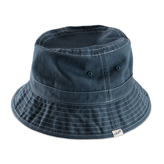 Drew Bucket Hat  Blue