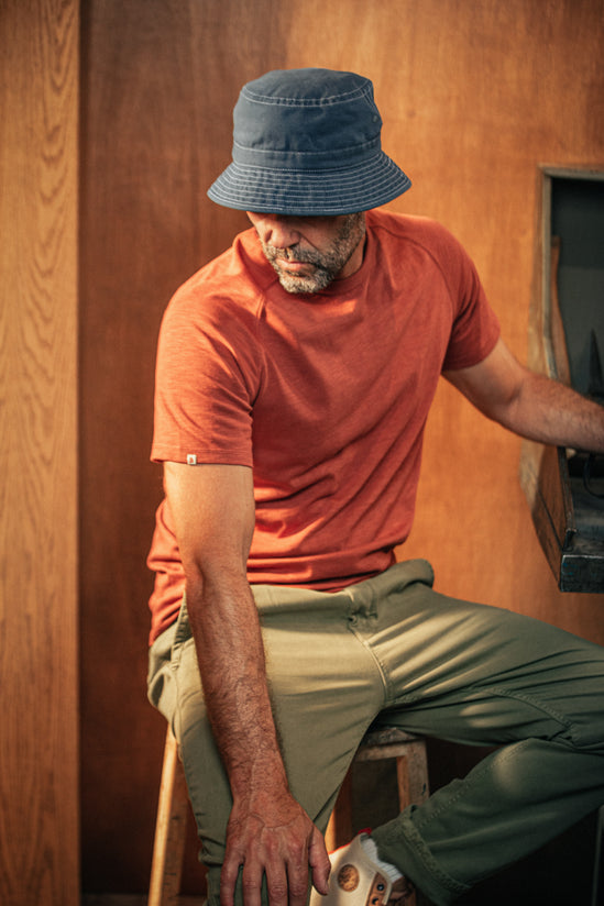 Drew Bucket Hat  Blue