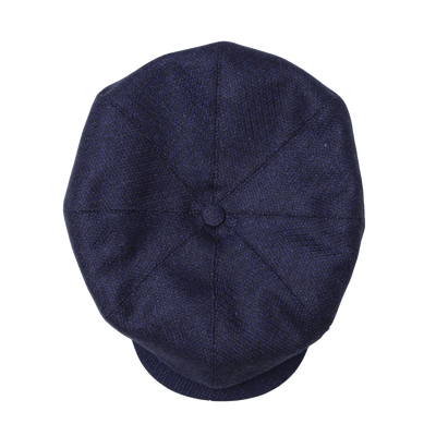 The London Baker Boy Hat Blue indigo www.andsons.us