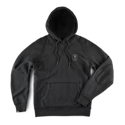 &SONS Warm Down Hoodie Washed Black