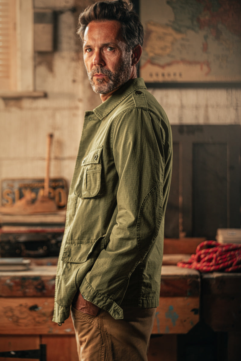 Carter Jungle Jacket Olive | Army Jackets | &SONS
